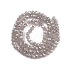 Electroplate Glass Beads Strands EGLA-A044-J4mm-A10-3