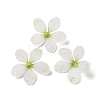 Opaque Acrylic Bead Caps SACR-C006-02E-1