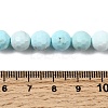 Natural Magnesite Beads Strands G-P598-E-8mm-01-5