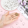 40Pcs Adjustable Alloy Rhinestone Finger Rings for Women RJEW-SP0001-02P-4
