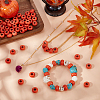60Pcs Dyed Synthetic Turquoise European Beads SPDL-PH0001-04-4