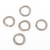 Tarnish Resistant 304 Stainless Steel Open Jump Rings STAS-G224-23P-04-1