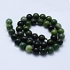 Natural Xiuyan Jade Beads Strands G-I206-11-10mm-2