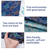 Ethnic Style Embroidery Nylon Ribbons DIY-WH0326-39-5