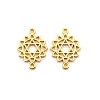 Baroque Style Zinc Alloy Connector Charms FIND-TAC0015-08LG-1
