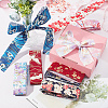 12 Yards 12 Colors Japanese Kimono Style Floral Cotton Ribbon OCOR-GF0001-70-6
