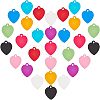 30Pcs 10 Colors Aluminum Blank Pendants ALUM-FH0001-06-1