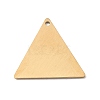 Ion Plating(IP) 304 Stainless Steel Pendants STAS-F271-08E-G-2