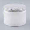 (Defective Closeout Sale: Painting Peel off on Glass Storage Box)Container for Jewelry CON-XCP0001-42-1
