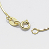 925 Sterling Silver Chain Necklaces STER-F039-11G-2