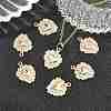 SHEGRACE Brass Pendants XGRQ58972-779G-4