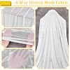 Polyester Stretch Fabric DIY-WH0110-05C-4