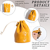 Leather Coin Storage Drawstring Bucket Bags AJEW-WH20064-95A-5