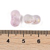 Gradient Color Transparent Acrylic Beads OACR-M023-02A-3