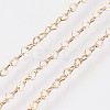 Long-Lasting Plated Brass Cable Chains Necklaces X-NJEW-K112-02G-NF-2