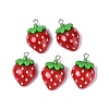 Spray Painted Resin Pendants RESI-Q232-03A-1