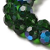 Electroplate Transparent Glass Beads Strands EGLA-A035-T10mm-L10-3