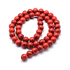 Synthetic Howlite Bead Strand G-E439-10mm-01A-2