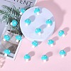 20Pcs Mushroom Silicone Focal Beads JX901H-3