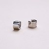 925 Sterling Silver Huggie Hoop Earrings STER-BB70735-3