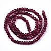 Natural White Jade Bead Strands G-R409-3x5-07-2