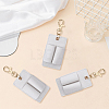 3Pcs PU Keychains KEYC-CL0001-49B-7