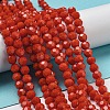 Opaque Glass Beads Stands EGLA-A035-P6mm-D03-2