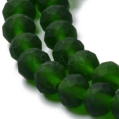 Transparent Glass Beads Strands EGLA-A044-T6mm-MD24-1