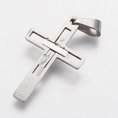 316 Surgical Stainless Steel Pendants STAS-J021-15P-1