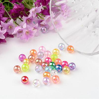 Transparent Acrylic Beads X-PL734M-1