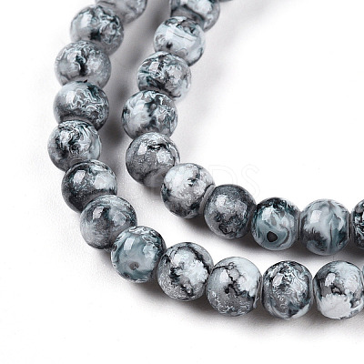 Baking Paint Glass Beads X1-DGLA-N003-4mm-A06-1
