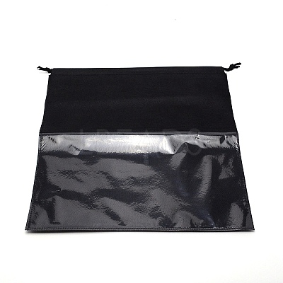 Blank Non-Woven DIY Craft Drawstring Storage Bags ABAG-TAC0002-02C-02-1