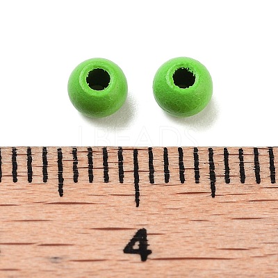 Spray Painted 202 Stainless Steel Beads STAS-G340-01D-1