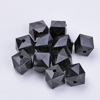 Transparent Acrylic Beads TACR-Q259-10mm-V72-1