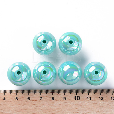 Opaque Acrylic Beads MACR-S370-D20mm-SS2107-1