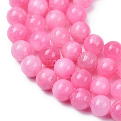 Natural Mashan Jade Beads Strands DJAD-8D-30-1