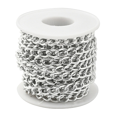 Aluminium Twisted Curb Chains CHA-YW0001-01S-1