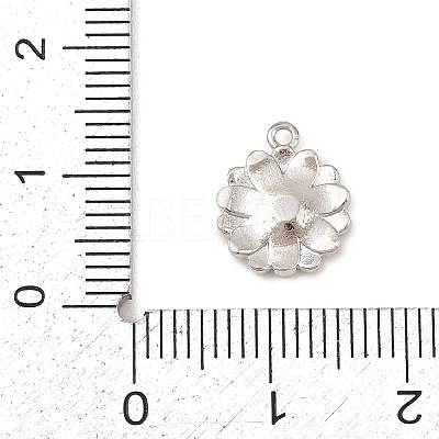 Brass Micro Pave Clear Cubic Zirconia Charms KK-G544-07P-02-1