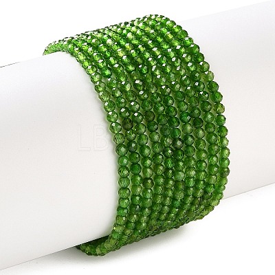 Natural Green Diopside Beads Strands GG-CBA4941-A02-2mm-1