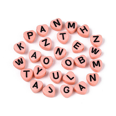 Opaque Acrylic Enamel Beads MACR-S273-37C-1
