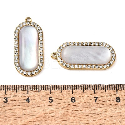 Natural Freshwater Shell Pendants SH-CBA11D7-30A-G-1