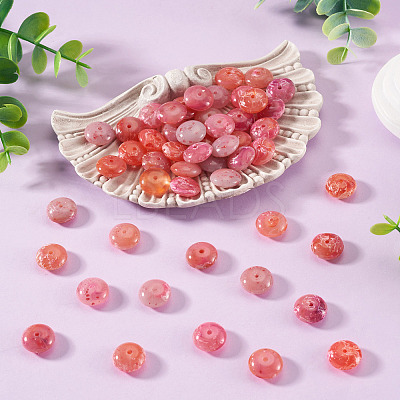 80Pcs 61G Acrylic Imitation Gemstone Beads MACR-TADJ0001-10E-1