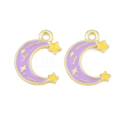 Alloy Enamel Pendants AL-CBA0485-02F-G03-1