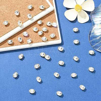 Preciosa&reg MAXIMA Crystal Sew-On Cups Y-PRC-SB8-00030-G-1
