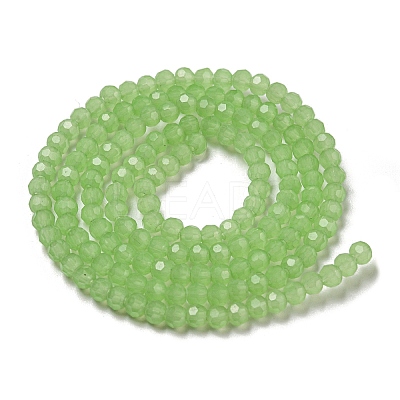 Imitation Jade Glass Beads Stands EGLA-A035-J3mm-D01-1
