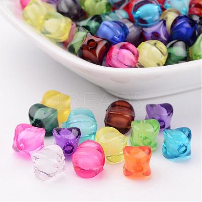 Transparent Acrylic Beads X-TACR-S111-8mm-M-1