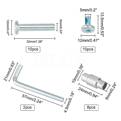 Iron Screws Skating Shoes Tools Accessory FIND-FH0002-87-1