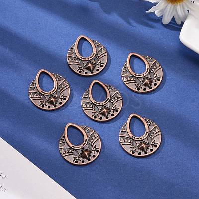 Tibetan Style Links TIBEP-EA456YKG-R-LF-1
