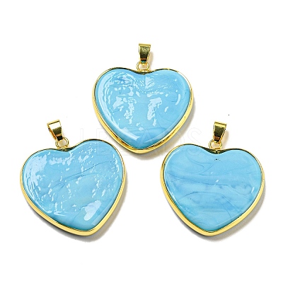 Handmade Lampwork Pendants LAMP-M017-01C-1