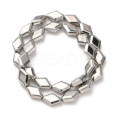 Electroplate Glass Beads Strands EGLA-H109-11D-1